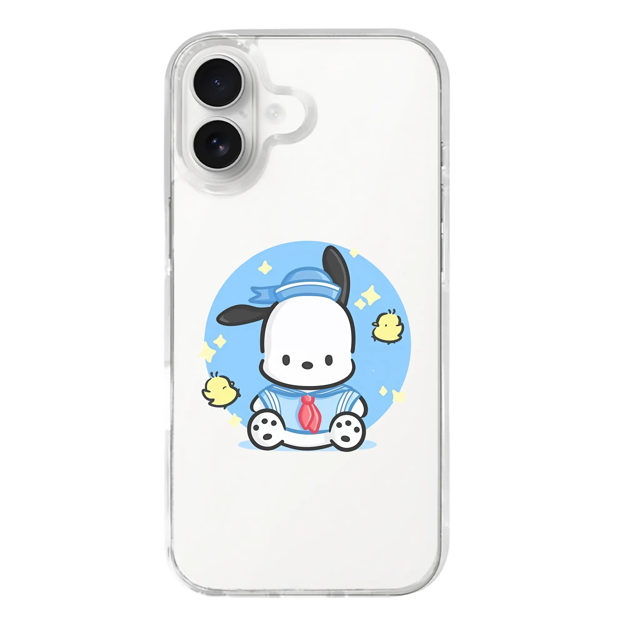 サンリオ グッズ,ポチャッコ - iPhone 17シリーズ 透明スマホケース – 薄型・耐衝撃・精密フィット保護カバー